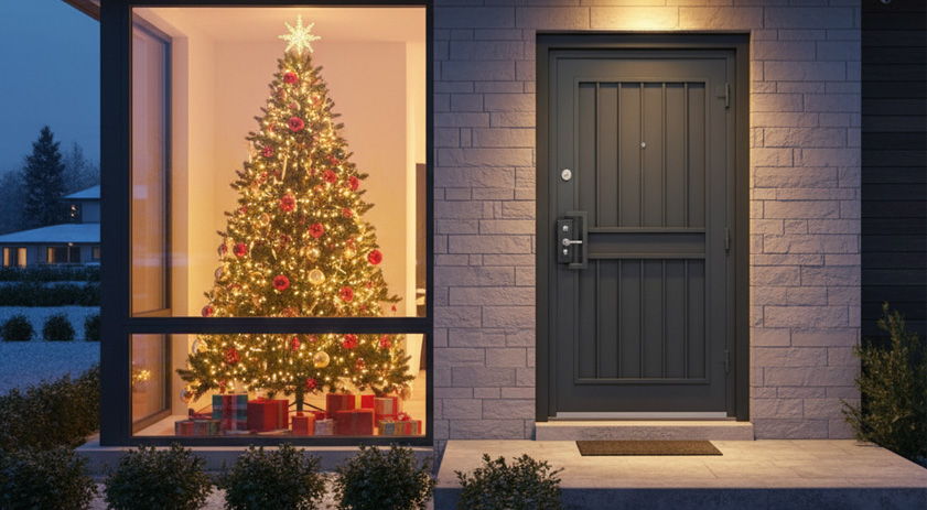 Blindando la tranquilidad: consejos esenciales para la seguridad residencial en periodo navideño
